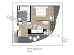 Паттайя Квартира 6,200,000 бат - Цена продажи; Ramada Mira North Pattaya